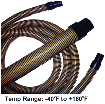 “EBH” LIGHTWEIGHT PORTABLE SANITATION SUCTION HOSE