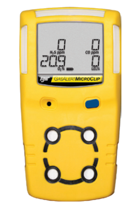BW Gas Alert Microclip Multi-Gas Monitoring